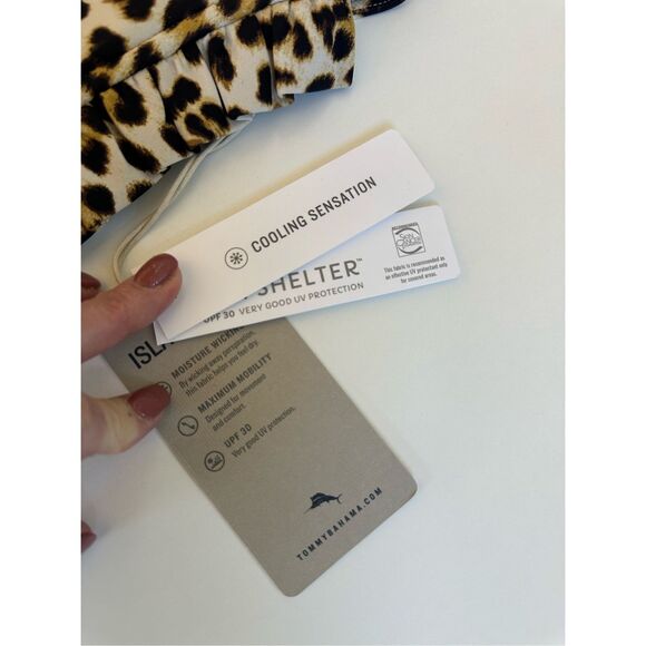 Tommy Bahama animal print sleeveless top NWT Size XS - Picture 6 of 6